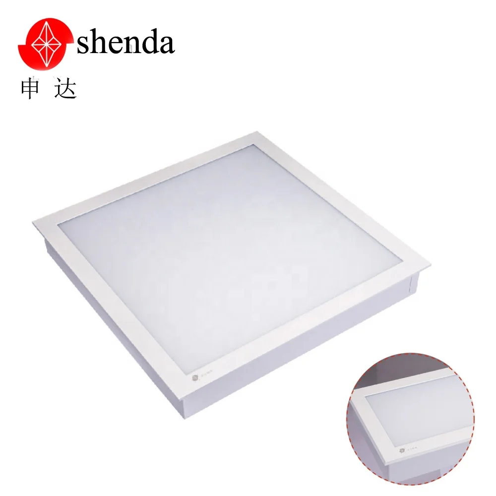 
IP65/IP54 628x628mm 42w cleanroom ceiling flush mount backlight square led panel light 