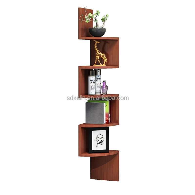 Creative Book Shelf Wall Shelf Multi-Storey Wall Corner Frame Corner Rack Wall Shelves