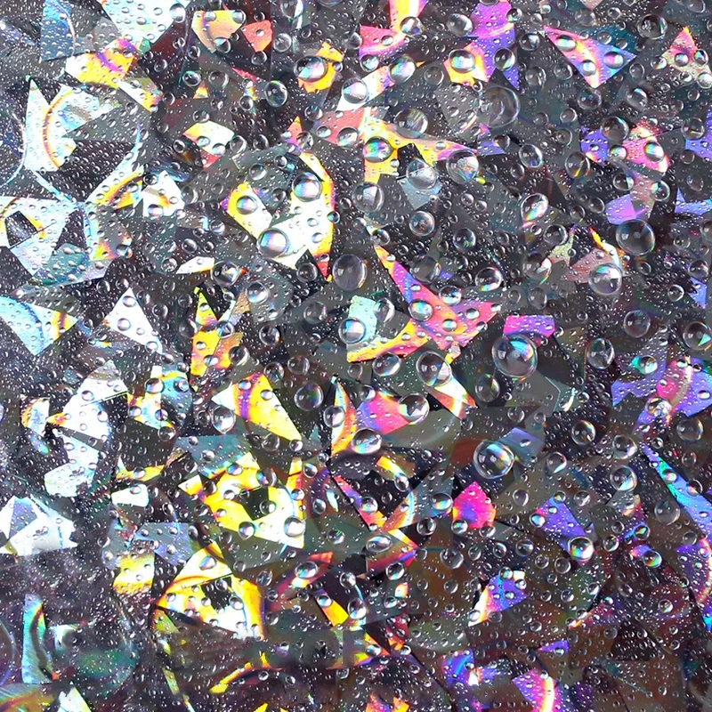 Reflective Holo Laser Material Aluminized Silver Bag Aluminum Foil Bubble Bag