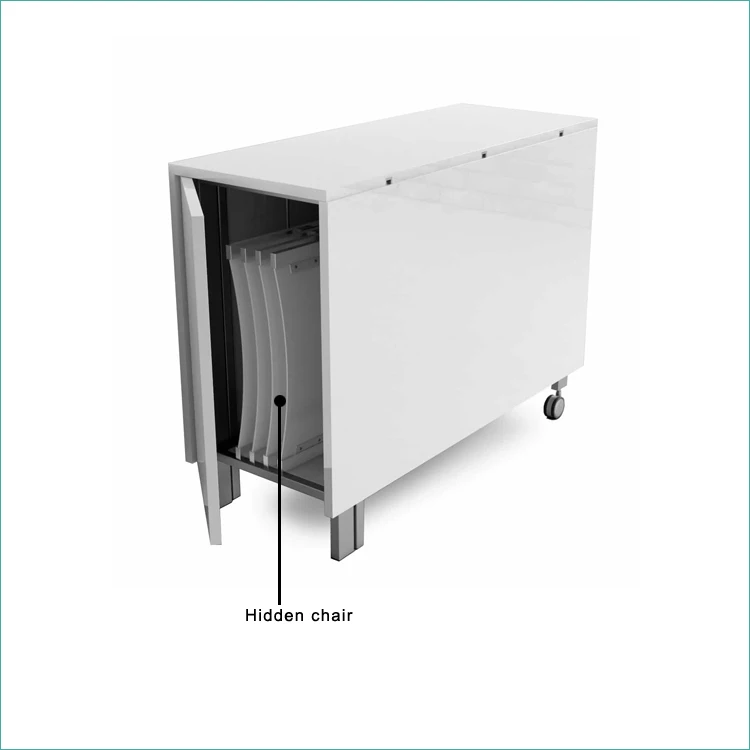 Многофункциональная Мебель для дома, настенная Складная консоль, стол для экономии места, обеденный стол со скрытым стулом