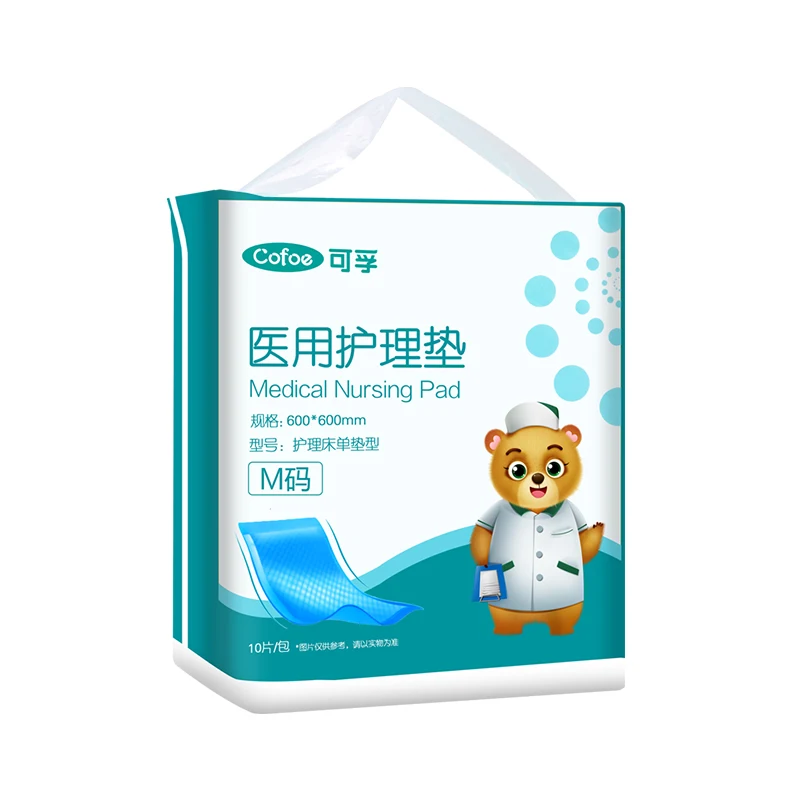 Professional Cofoe Disposable Hospital Incontinence Bed Pads Incontinence Pads Medical Waterproof Urine Pad
