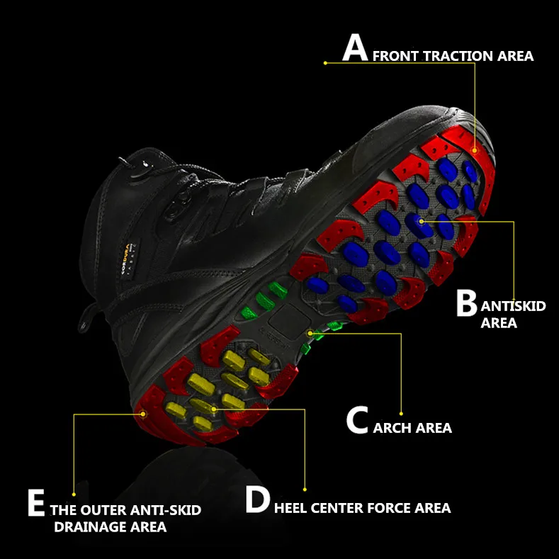 Антарктическая походная обувь, водонепроницаемые походные ботинки, тактические ботинки, уличные спортивные кроссовки для альпинизма, мужские армейские
