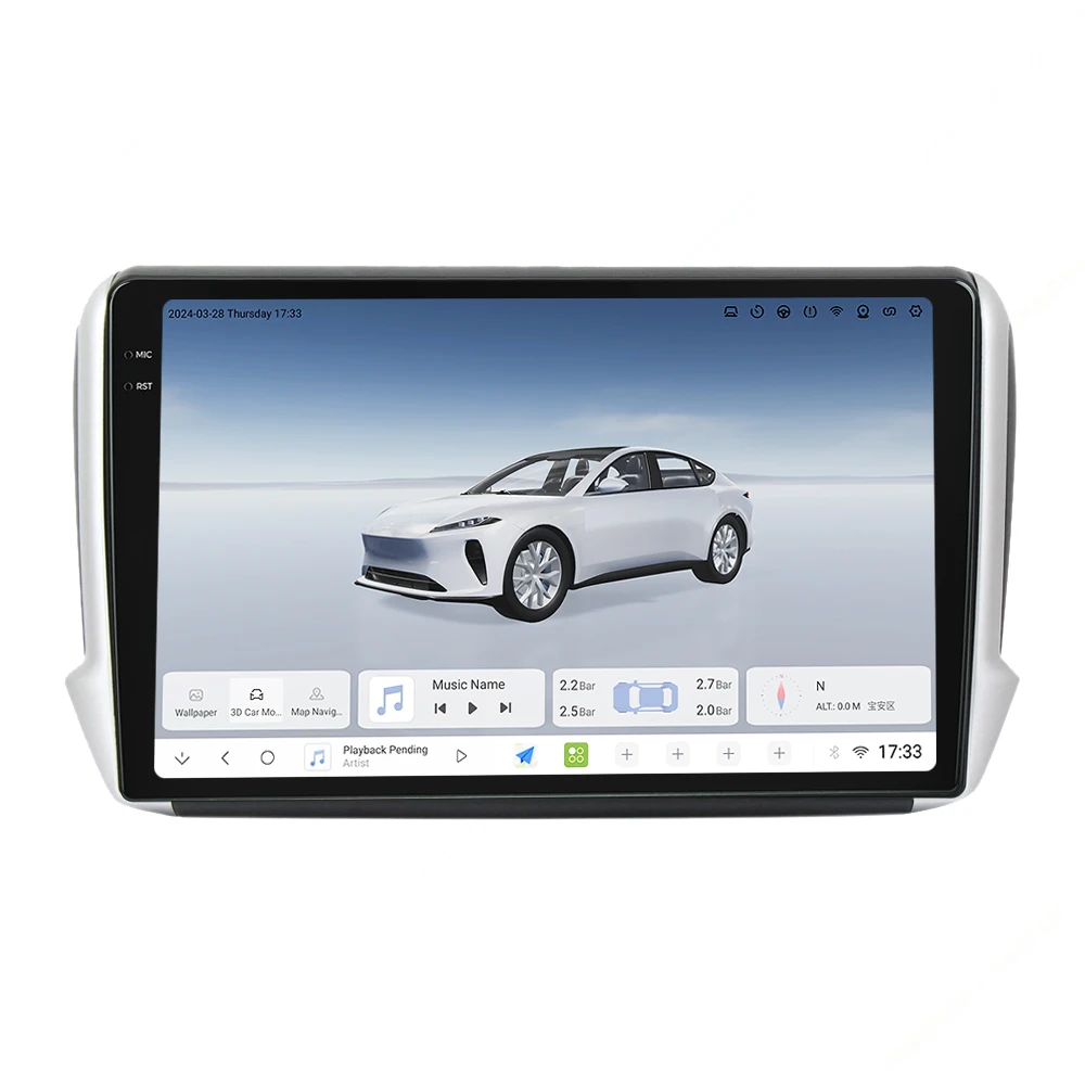 MEKEDE Android car video car dvd autoradio DUDU 2K Touch Screen 12+512GB 7870 system RADIO TDA7708 FOR Peugeot 2008