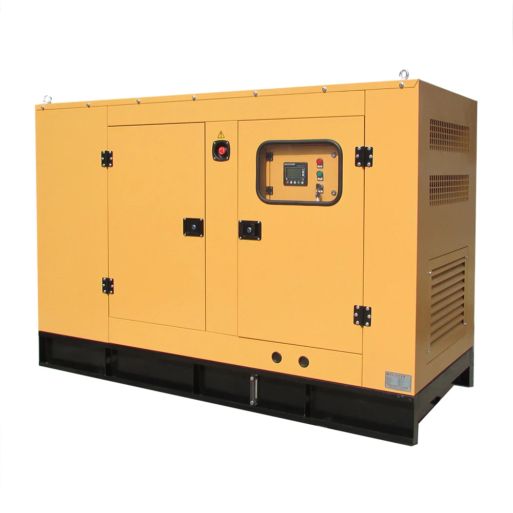 5/15/25/35/50/80/100/120/150/180/200/250 KW KVA water cooled 3P super silent diesel generator set