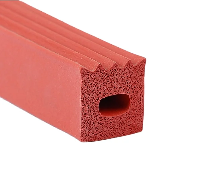 low price custom silicone foam strip High temperature foam silicone round tube
