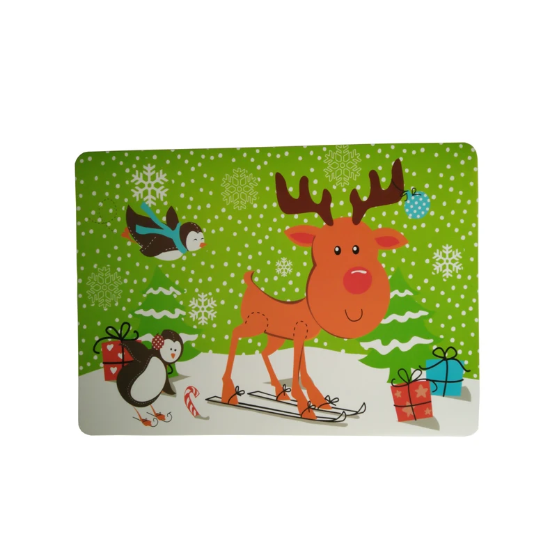 Oil-Proof Refrigerator Mats  Kitchen Drawer Mats Non-Table Place Mats  Cupboard placemat plastic design placemat PP placemat