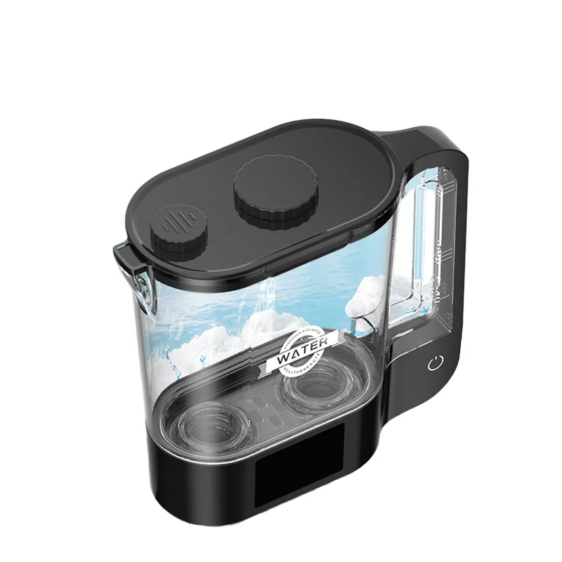 2024 New Hydrogen-Rich Kettle Dual Electrolysis 2L Hydrogen-Rich Kettle 2000-3000PPB LED Light Display Hydrogen-Rich Kettle