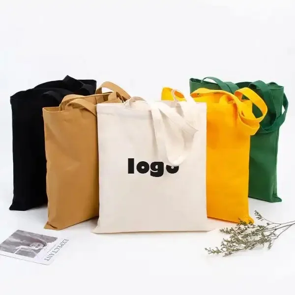 SINOTOP Hot Sale Eco Friendly Reusable Designer Cloth Canvas Cotton Shopping Tote Bag With Custom Logo Printed