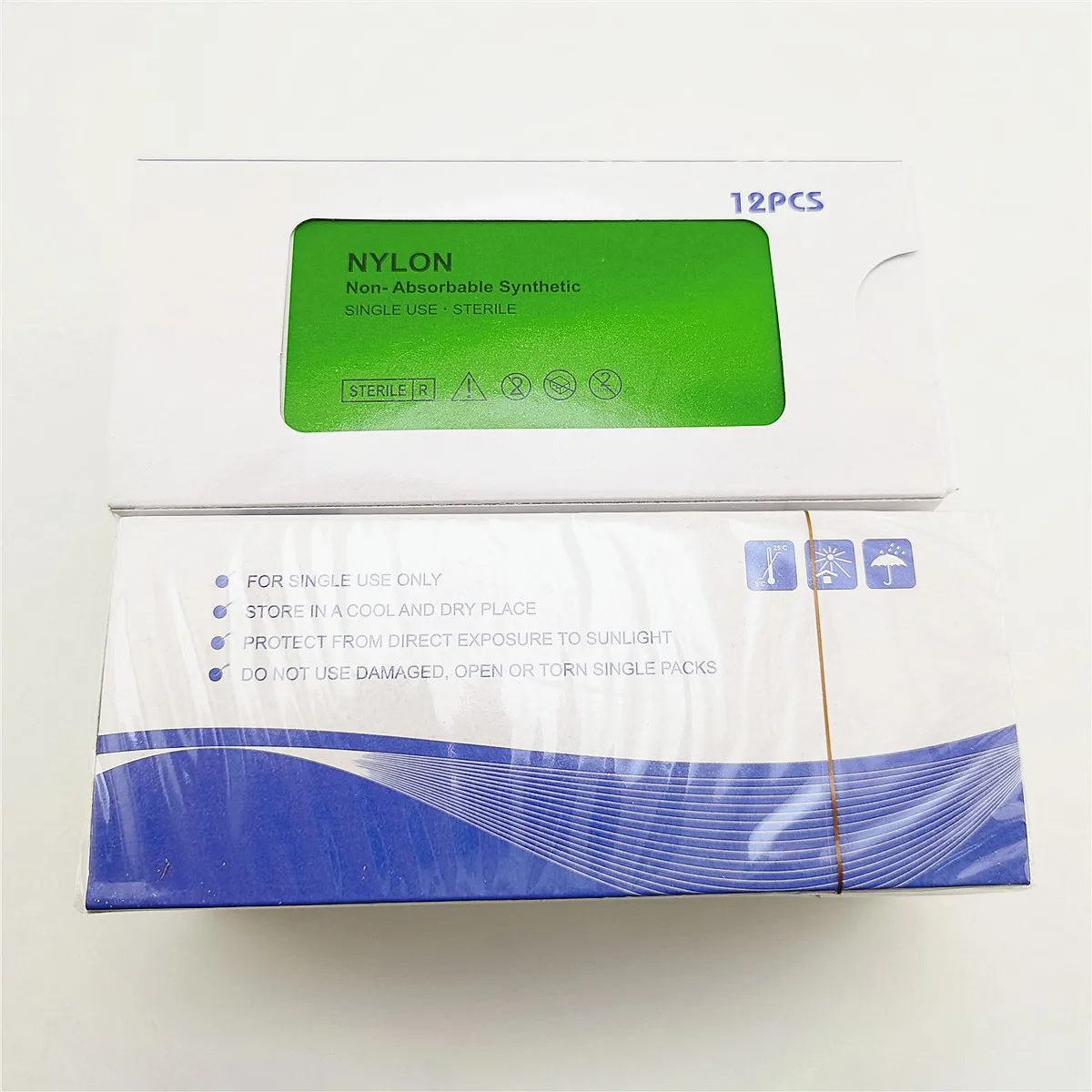 
Non-absorbable sutures Nylon surgical sutures with needle for hospital 