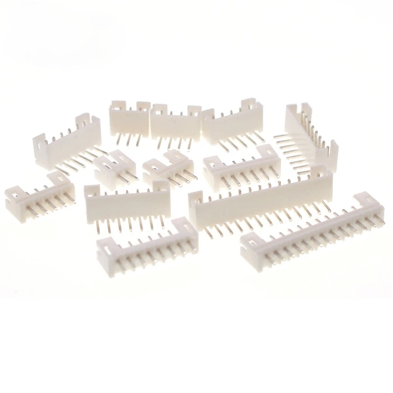 
JST PH connector male right angle material 2mm JST Connectors Leads 2P 3P 4P 5P 6P 7P 8P 9P 10P 12-16P Header 
