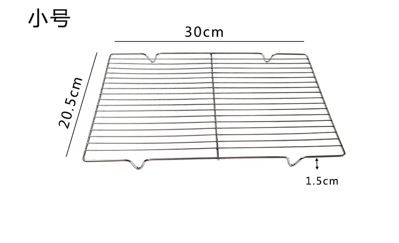 MZL Disposable Barbecue Grill Accessories Bread Drying Netting Rack Oil Spacer Mini Grill Square Grill Net