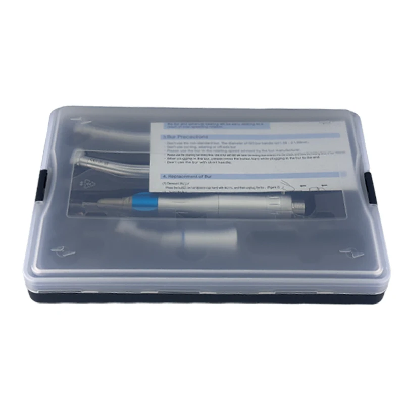 New Dental Student Handpiece Set Triple Water Spray LED High-speed Handpiece And External Water Way Low-speed Handpiece Kit