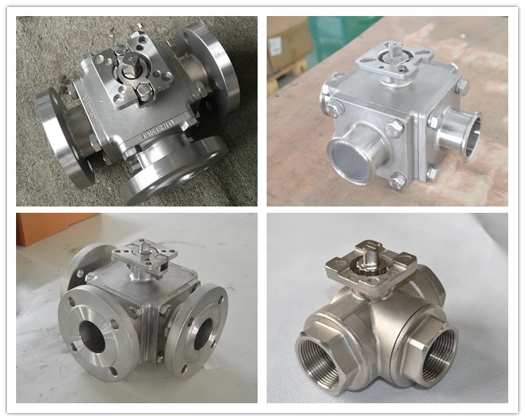 three way actuator valve