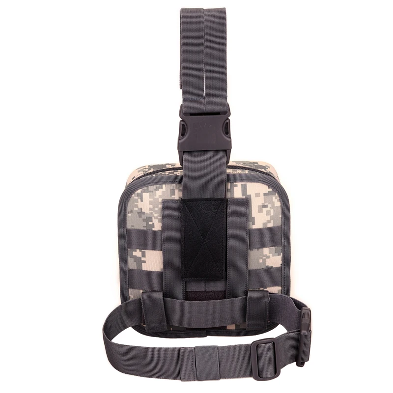 Outdoor Camping Emergency Tactical leg first aid kit Multi Functional Molle Medical Pouch Bag with medical supplies