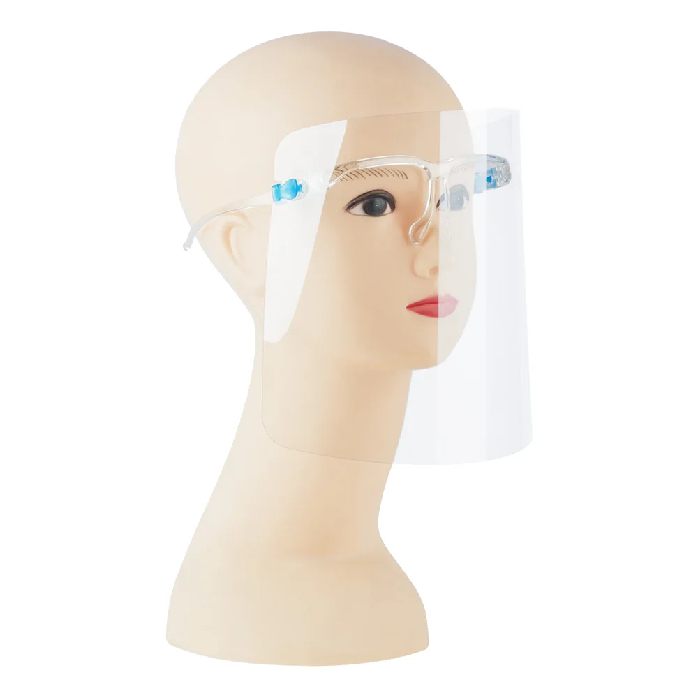 Hot selling Face Shield Manufacturers Anti Fog Safety Glasses Eye Protection Face Shield in Stock