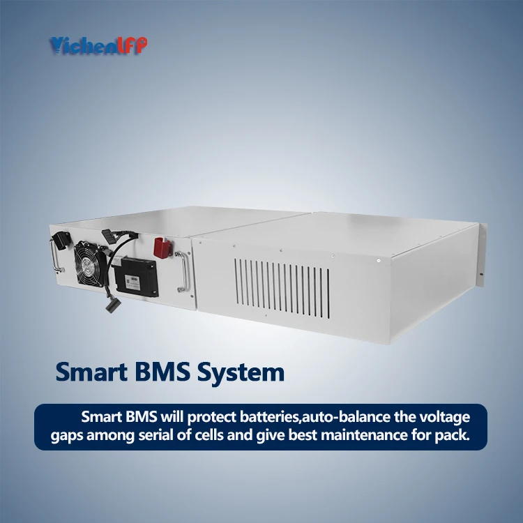 UPS rack 5U 5KWh 48V 100Ah LiFePO4 UPS battery Solar energy storage system ESS module base station for backup power supply