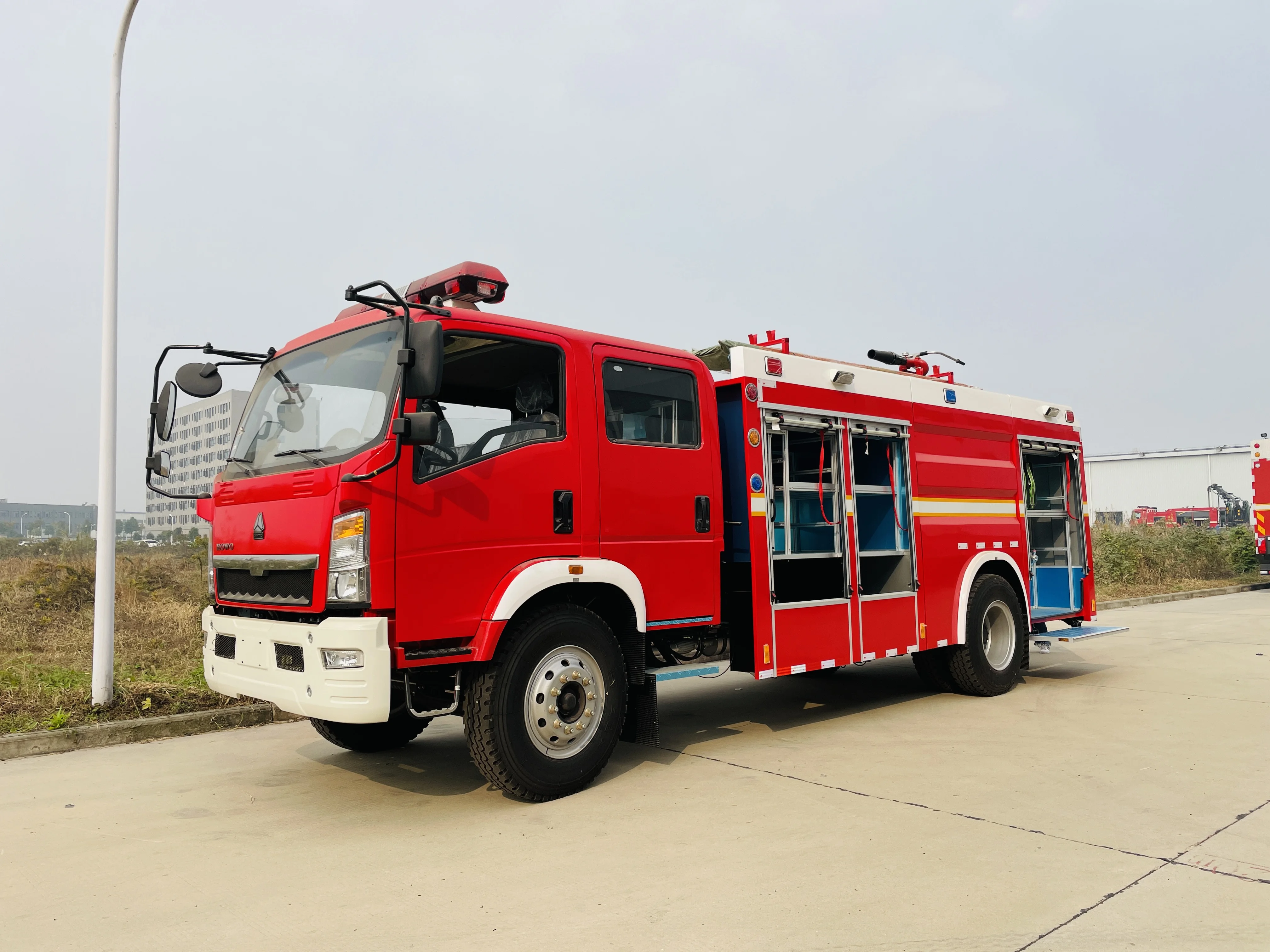 China New 18000L Fire Fighting Equipment Water Tank Fire Truck For Sale