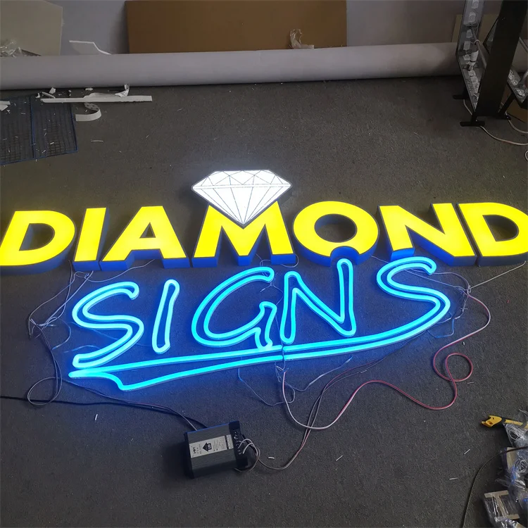 Outdoor Large LED Letters Advertising Letters  3D Channel Letter