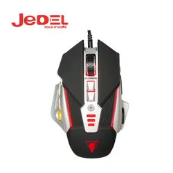 OEM LOGO High Quality 3200 DPI  DPI LED Lighted Gaming Wired Mouse