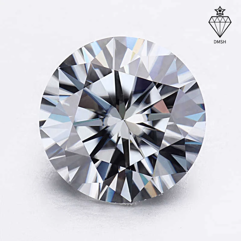 DMSH 0.5ct 1ct 2ct 3ct White Free Fire De Laboratorio Diamante China Created IGI Certified Loose HPHT CVD Lab Grown Diamond