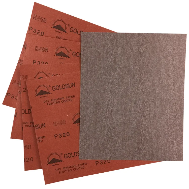 Zinc-Stearated Non Loading Abrasive Sand Paper for Paint Surface Grinding