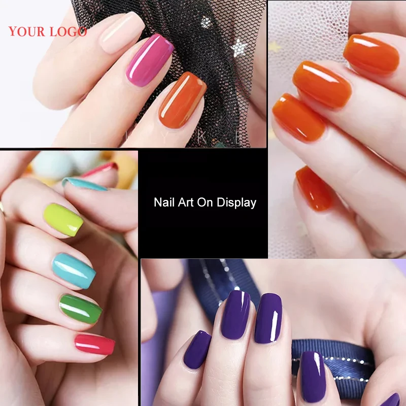 Chameleon Liner Nails Clear Polish Hema Free Vegan Private Label Poly Gel Polish