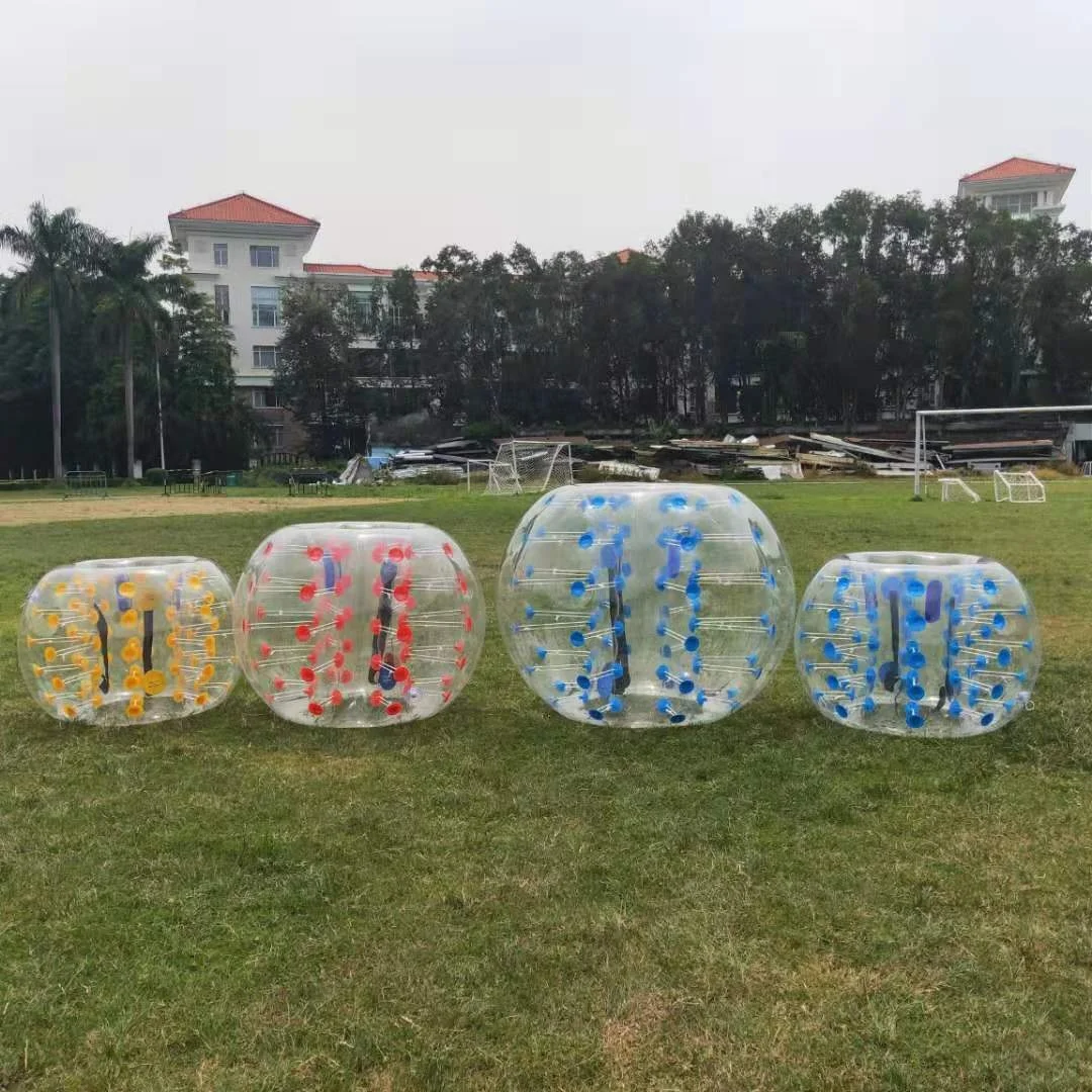 Hot Selling Adult PVC Body Zorb Bumper Ball Suit Inflatable Bubble Football Soccer Ball Dodge Ball