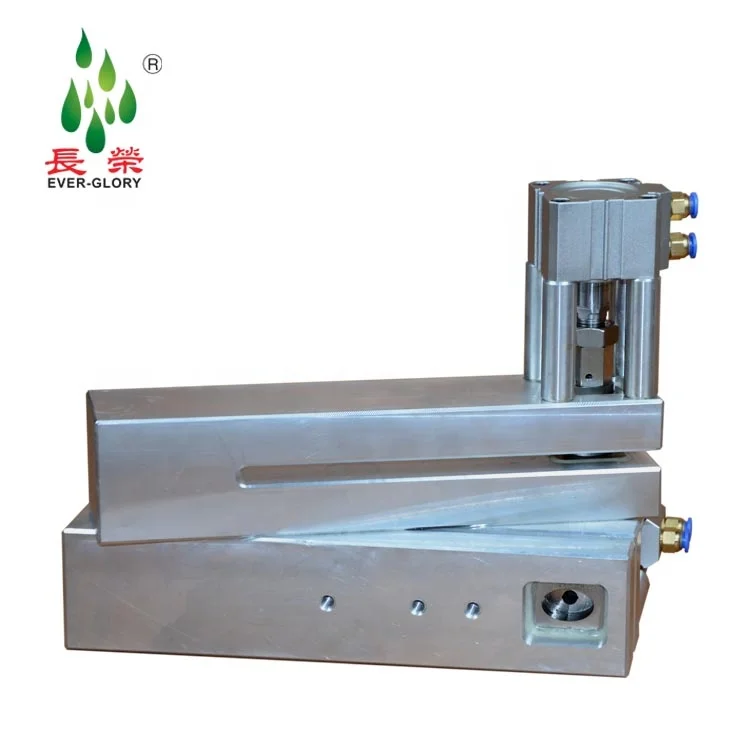 Пневматический перфоратор с одним овальным отверстием для пластиковых пакетов