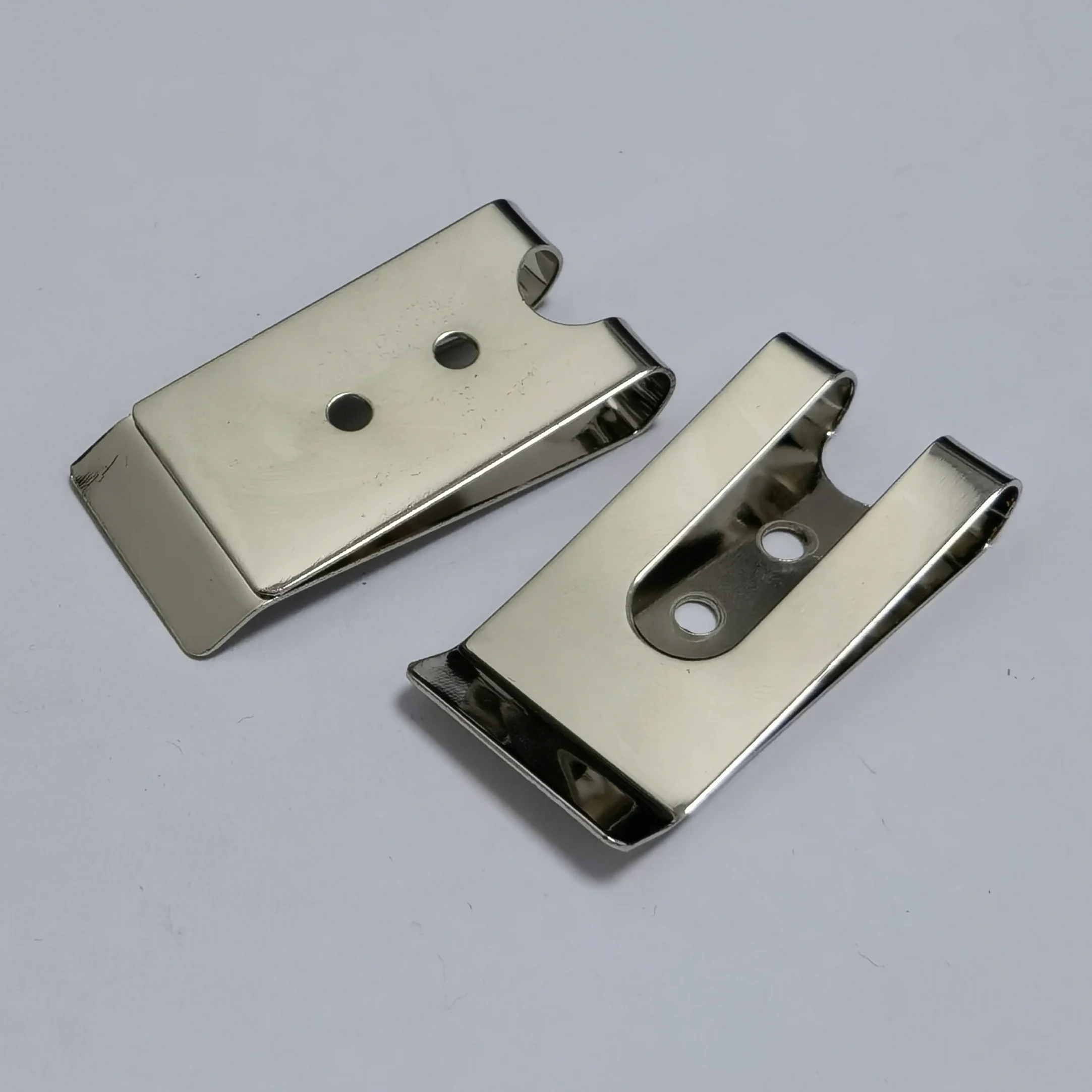 54x25mm Belt Holster Clip Clasp Spring Hook Buckles Keyring Hardware With 8mm Stud