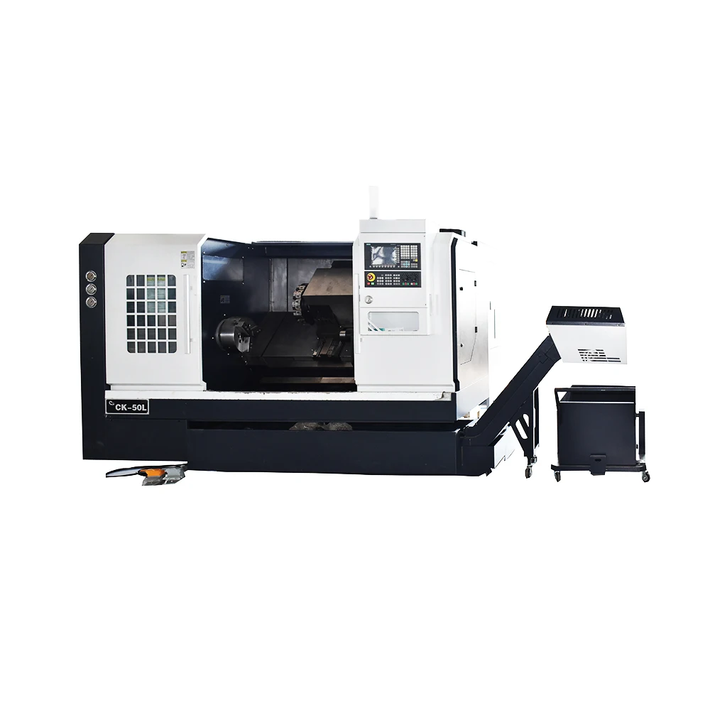 Best Mini Slant Bed CNC Lathe Automatic Machine Tool Price From China Supplier