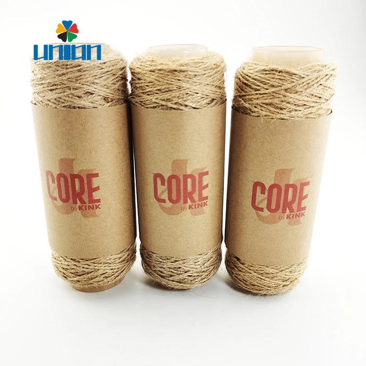 Wholesale DIY crafts gift box packaging rope diameter 1.0mm 1.5mm twisted Jute Cord