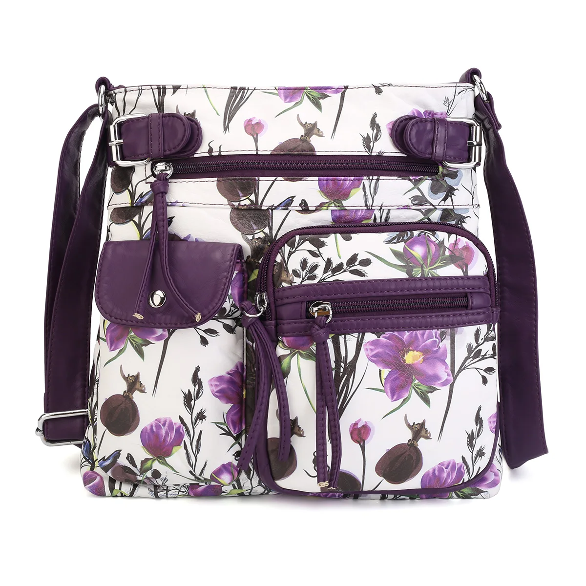 Сумка Хобо Angel Kiss для женщин, большая кожаная сумочка-тоут на молнии, чемодан кросс-боди, индивидуальный пошив