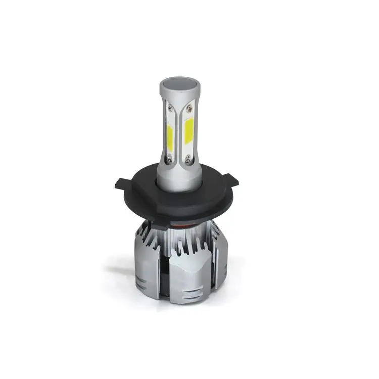 High/ Low Beam 12V 24W Led 6000K H4 Lens Projector Headlight Led For Car