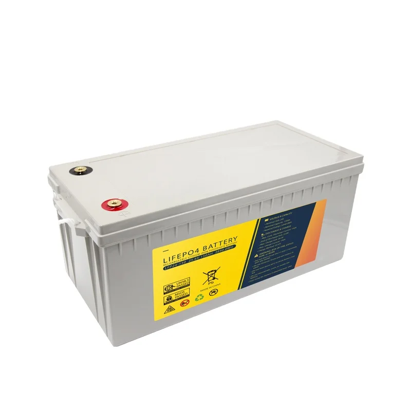 12.8V 200Ah Lithium Ion Battery Solar lifepo4 Rechargeable  Battery Pack Deep Cycle 12V Solar 200Ah RV BMS Battery LiFePO4