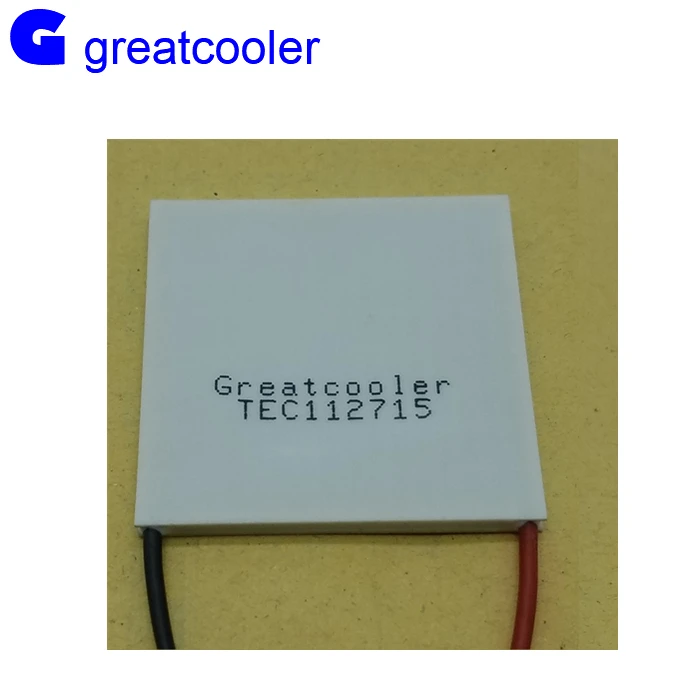 Greatcooler высокой мощности, термоэлектрический полупроводниковый охладитель Пельтье Модуль 50 мм/TEC1-12715-2