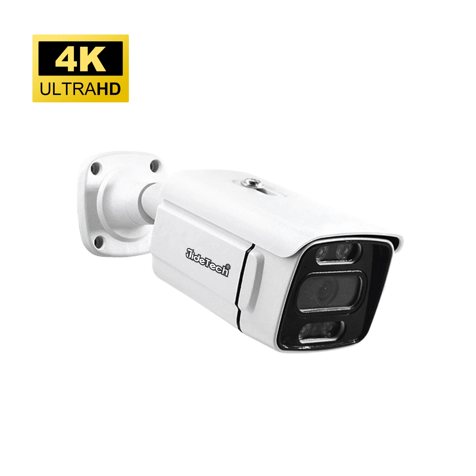 JideTech 8 МП 30fps наружная камера безопасности IP-камера с поддержкой полноцветного ночного видения HD наблюдения