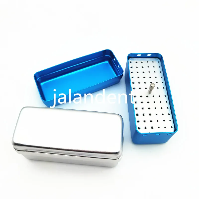Factory Price 72 Holes Dental Bur Holder Dental Disinfection Endo Box Dental Equipment