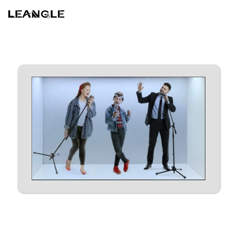 21.5 32 inch Transparent Display Showcase Hologram Showcase