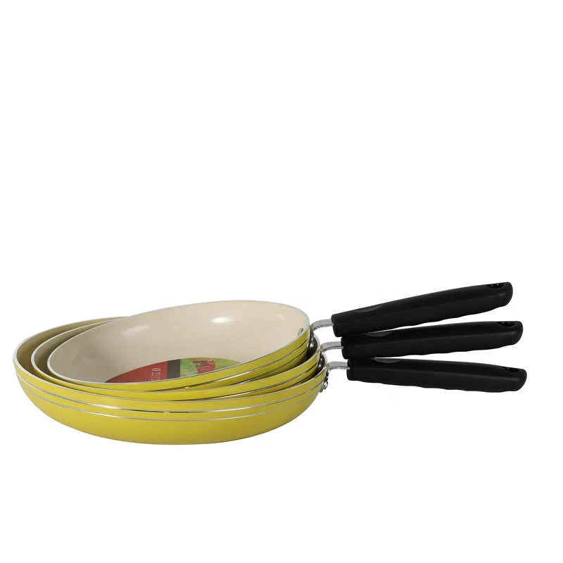 High Quality  Aluminum Non-stick Ceramic Coating Fry Pan