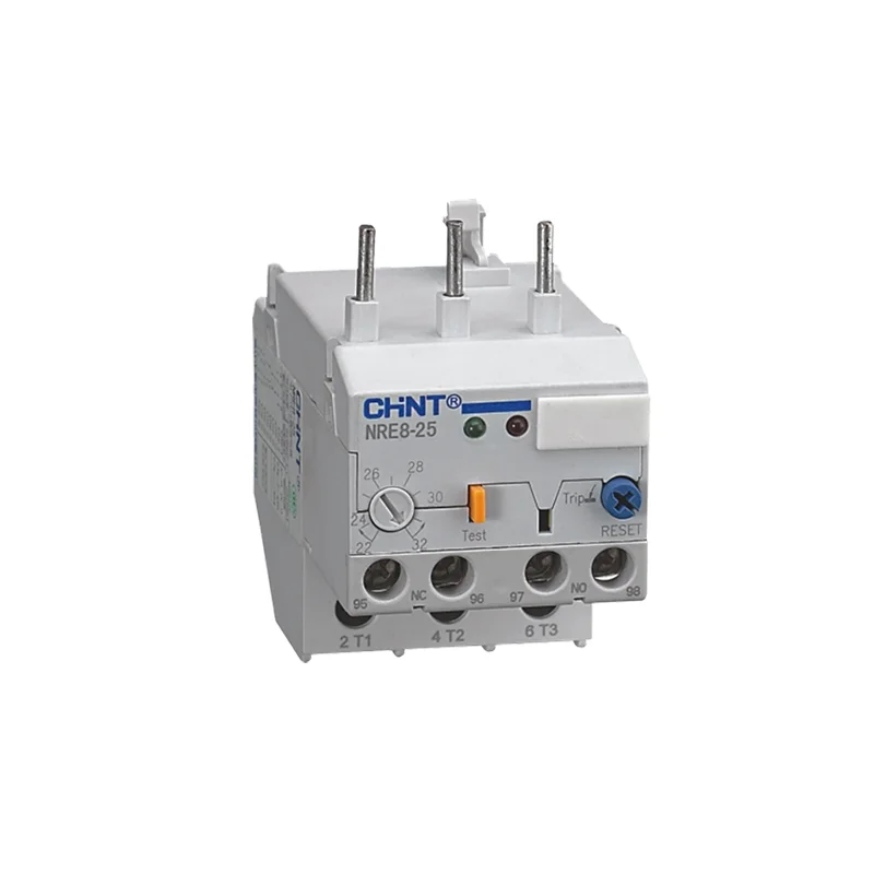 Chint relay 50/60Hz AC220V 230V electronic relay 2A~40A Overload open phase protection electronic overload relay