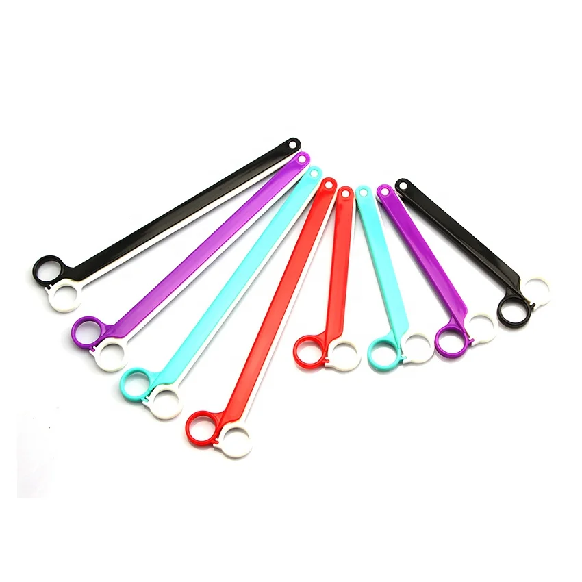 Custom Colorful Plastic Scissors Shape Bag Clips Sealing Clip Food Bag Clip