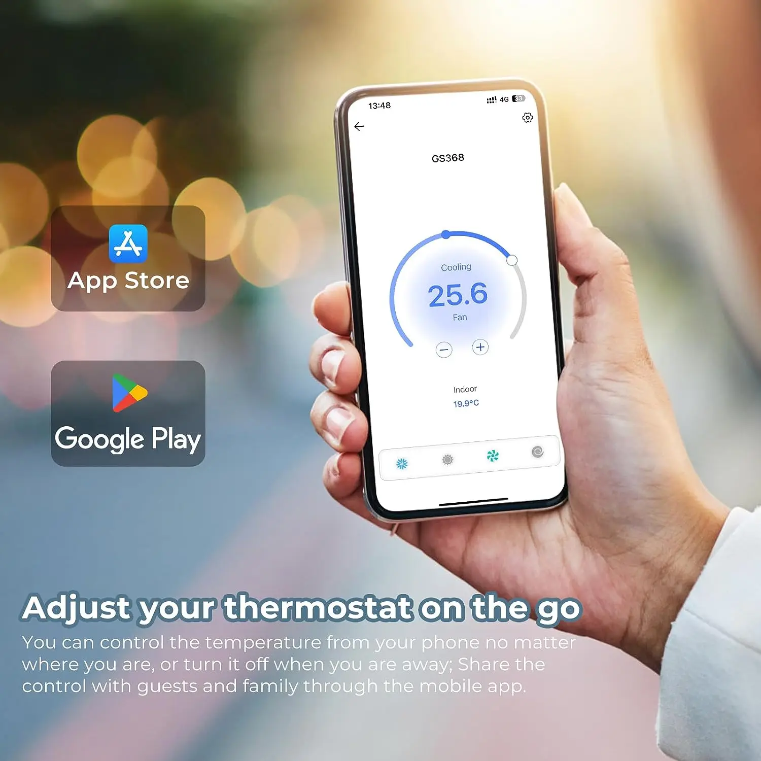 Умный Wi-Fi термостат Siterwell для HVAC программируемый умный домашних работ с Alexa Google A