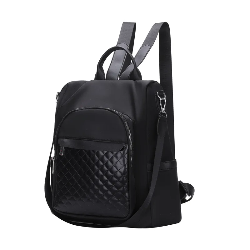 2023 VE Classic Modern Stylish Designed Women Backpack Purse Waterproof Oxford Rucksack Lightweight Shoulder Bag