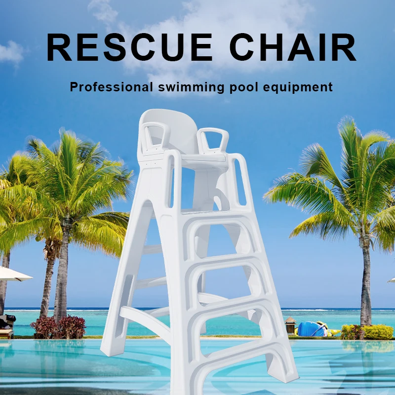 High Quality Lifeguard Chair Ladder Life Guard Guard Tower Lifesaving Chairs For Swimming Pool