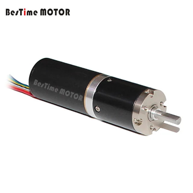 High torque brushless dc planetary gearmotor 24v