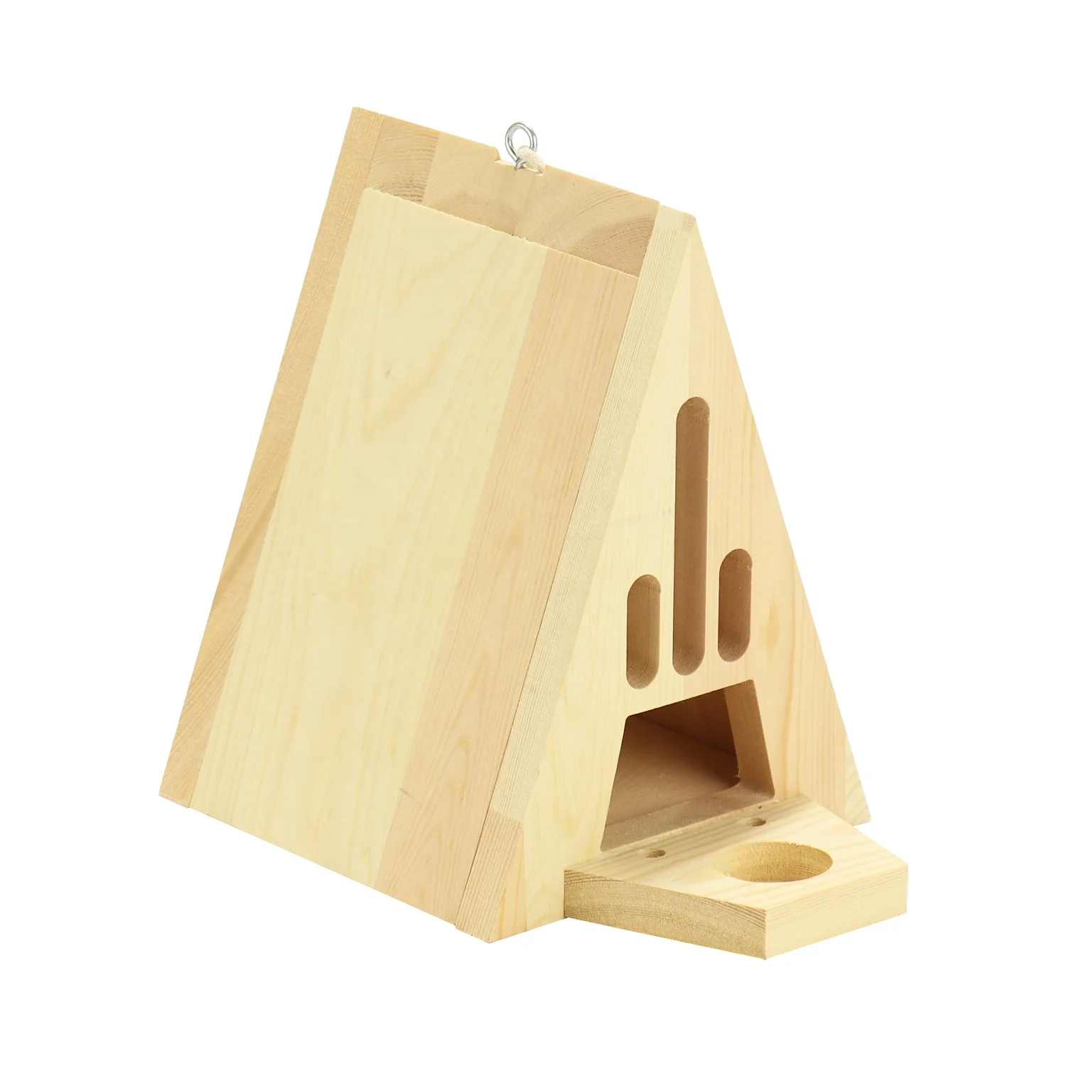 wholesale customized handcrafted sparrow feed bird house