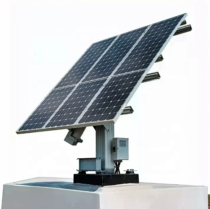 Complete Solar Energy Tracking System Solar Tracker Kit Solar Mounting Ground System