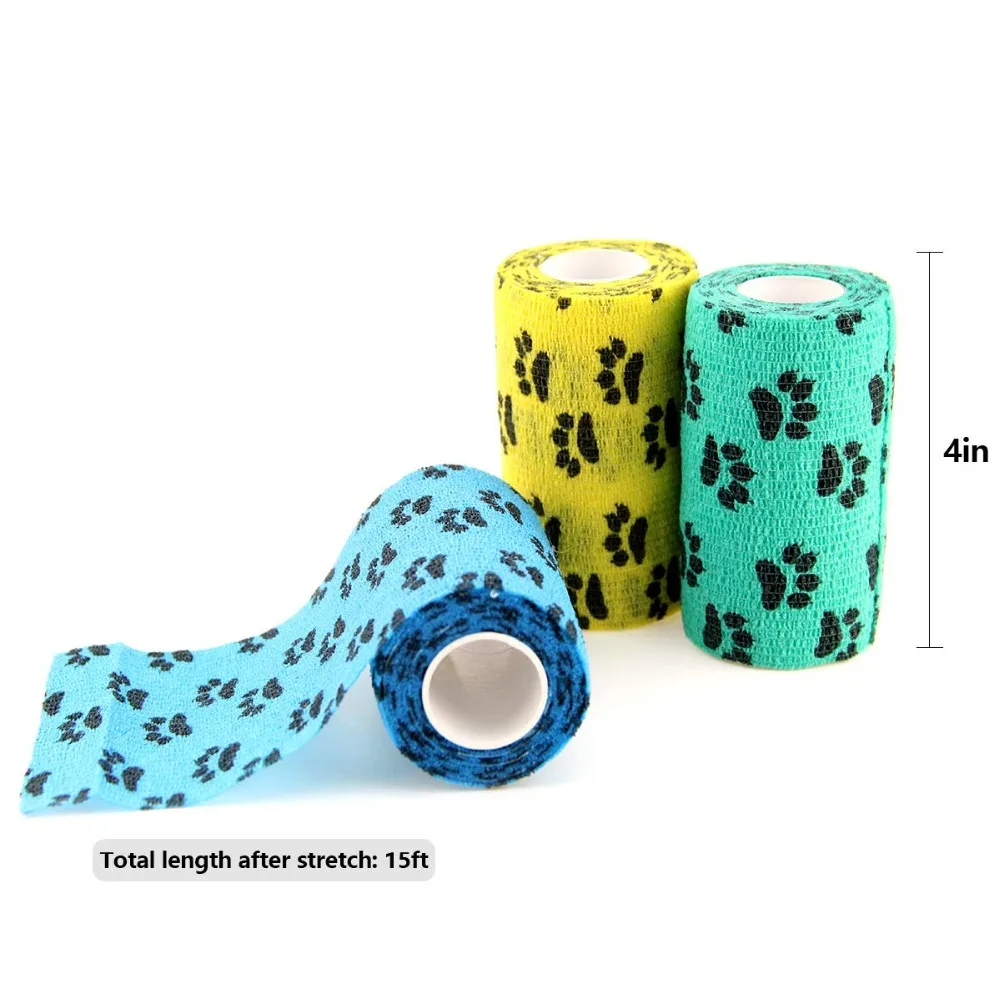 Elastic bandage self-adhesive bandage medical sport tape vendas adhesivas deporte vendaje venda cohesiva finger tape