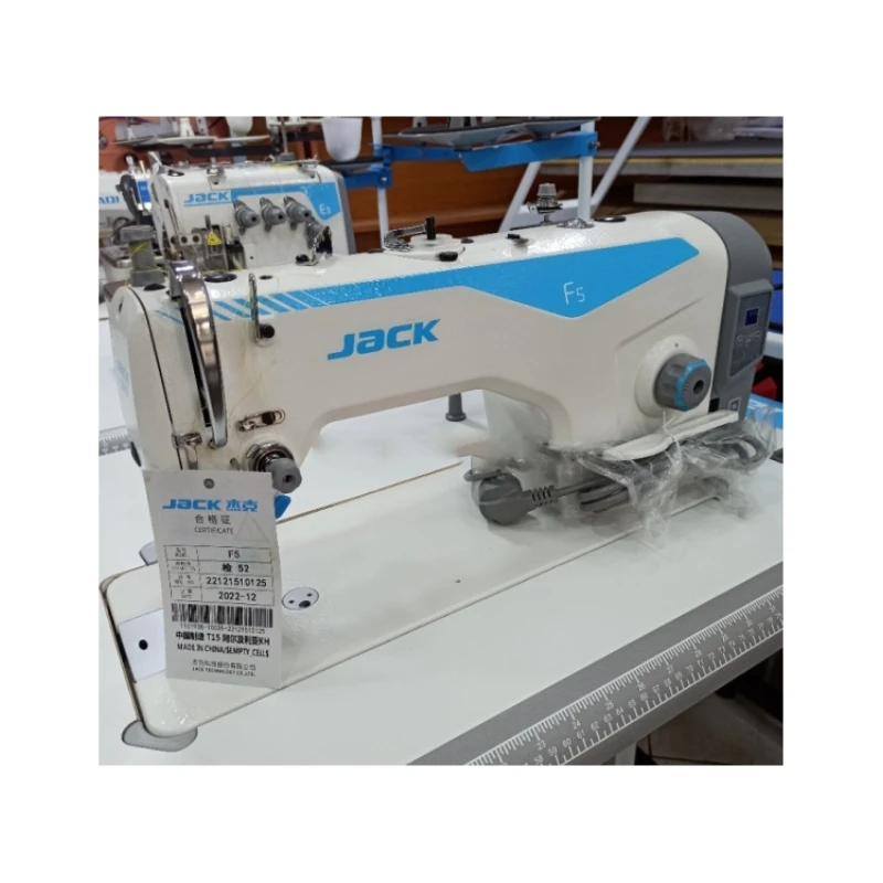 Jack F5 direct-drive energy-saving motor single-needle lockstitch sewing machine with lower price and automatic sleep function