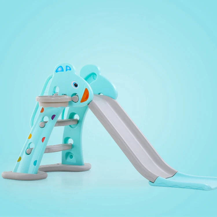 
Popular fine plastic children slide playground set indoor plastic slide for kid 